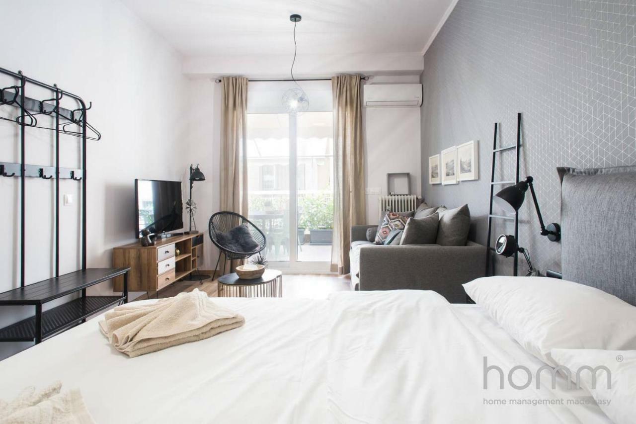 아테네 39M² Homm Modern Studio In Kolonaki 아파트 외부 사진